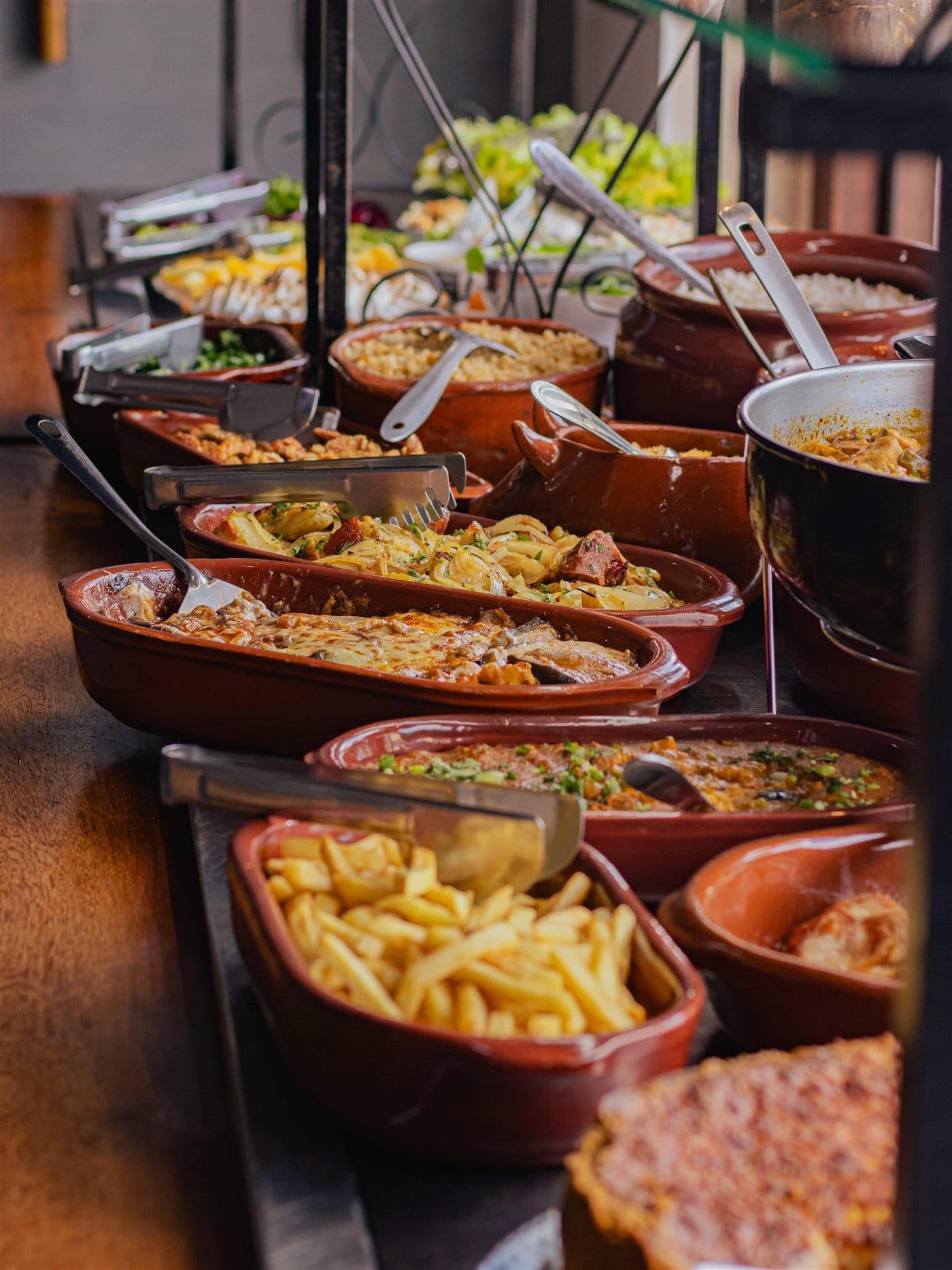 O buffet por quilo
